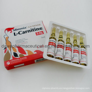 Listo para la pérdida de peso Peso corporal L-Carnitine Injection 2.0g